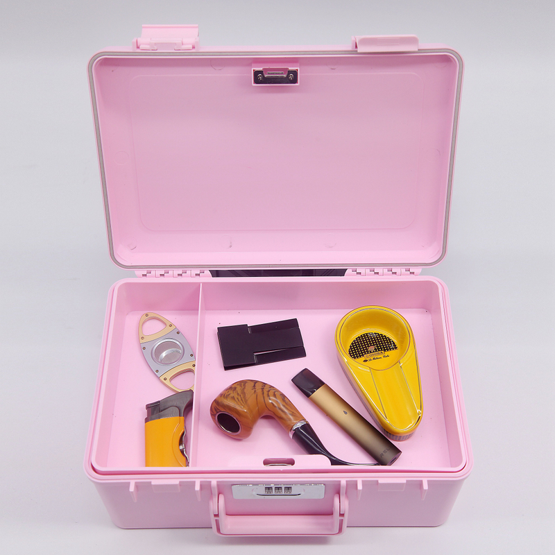 [BP1404CI] [50CT] Larger Cigar Case Cigar Accessories Humidor Gift Set