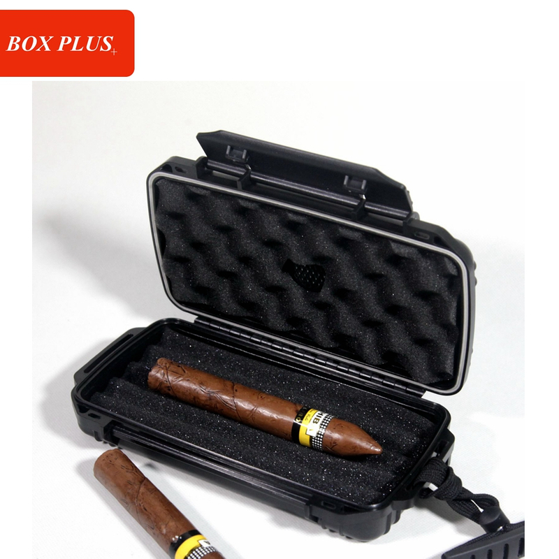 Outdoor Travel Humidor Waterproof Hard Plastic Cigar Case 5ct Buy